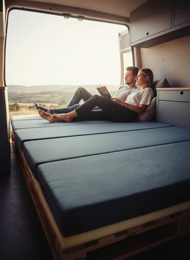 купить пружинный матрас: Раскладной матрас, Новый, Двухстворчатая, Пенополиуретан, Бесплатная доставка, длина - 200 см — 2