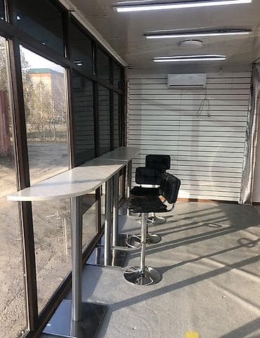 Курулуш жабдуулары: Кафе үчүн үстөл жана отургуч — 1