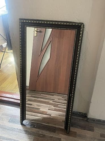 декоративные стены: Напольное зеркало в декоративной раме - Тип: прямоугольное напольное — 4