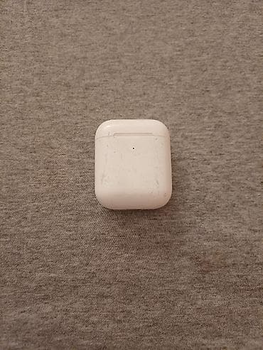 Аудиотехника: Кейс для наушников, Apple, Б/у, цвет - Белый — 1