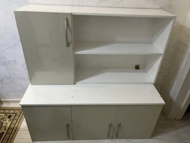 купить пластиковую тумбочку с ящиками: Комплект из качественного материала Книжный шкаф Рабочий стол Шкаф — 1