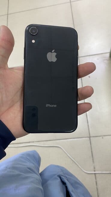 IPhone Xr, Б/у, 64 ГБ, Черный, 100 % at lalafo.kg IPhone Xr, Б/у, 64 ГБ, Черный, 100 %