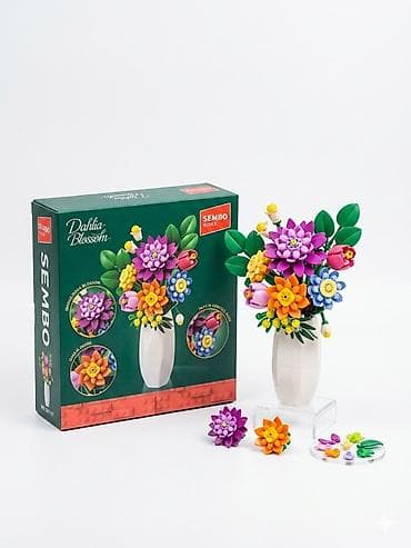 декаративные камни: Конструкторы “Flower arrangement / Flower Studio / Eternal Flower” — — 5