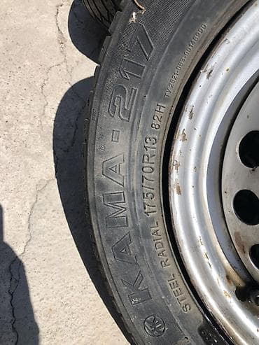 Транспорт: Стальные штампованные диски R14 с шинами 185/65 R14 Комплект колес на — 8