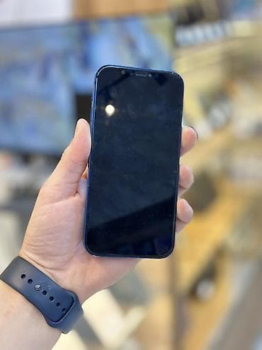 iphone 12 бу купить: IPhone 12, Б/у, 128 ГБ, Синий, Зарядное устройство, Защитное стекло, Чехол, В рассрочку, 84 % — 4