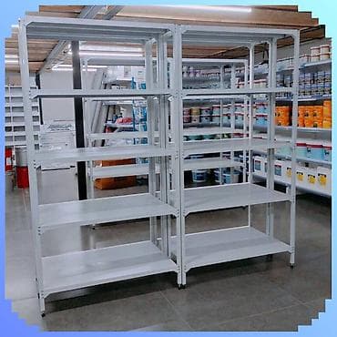 Манекены: Стеллаж с полками, металлические стеллажи с полками, архивный стеллаж — 8