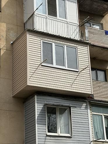 Отделка и остекление балкона ПВХ-сайдингом - Комплексная наружная