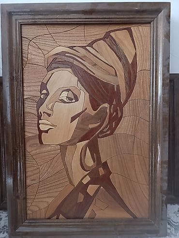 для дитей: Интерьерные панно из натурального дерева (интарсия/маркетри) - — 4