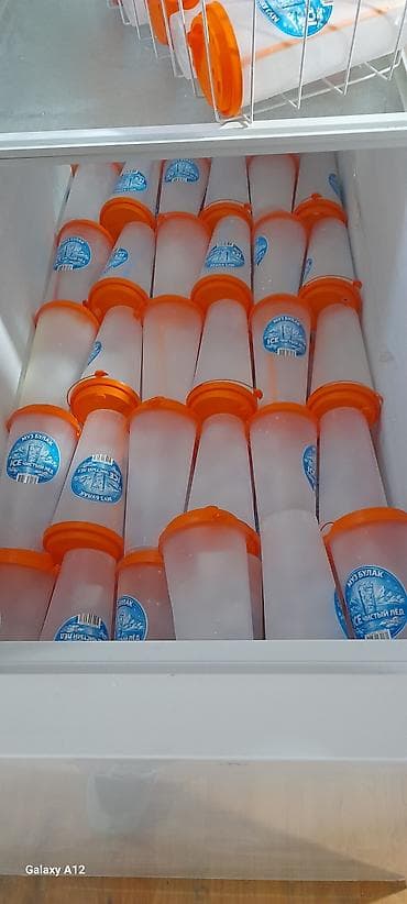 куплю домашние яйца: Лед «Муз Булак» в пластиковых стаканах с крышкой - Прозрачные стаканы — 2