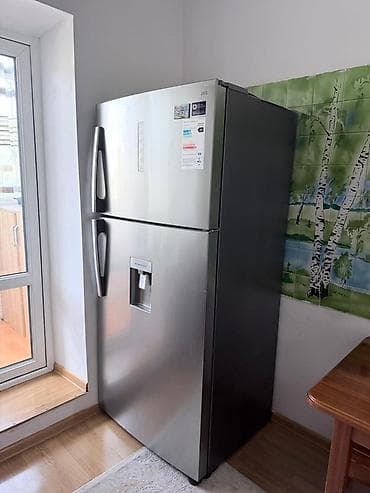 Холодильник Samsung, Б/у, Двухкамерный, Total no frost, 83 * 187 * 70 at lalafo.kg Холодильник Samsung, Б/у, Двухкамерный, Total no frost, 83 * 187 * 70