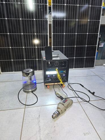 колонка усилитель микшер: Портативная электростанция в корпусе серого и черного цвета. Оснащена — 16