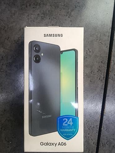 о тарифы: Samsung Galaxy A06, Новый, 128 ГБ, цвет - Серый, 2 SIM — 1