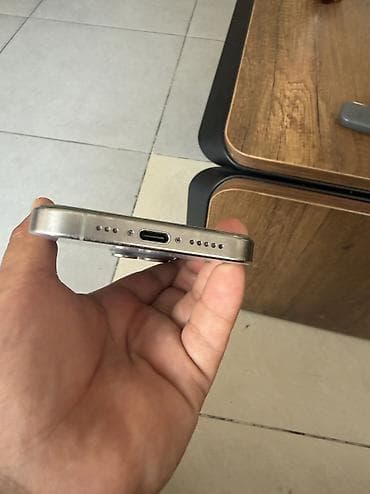 pro max: IPhone 15 Pro, Б/у, 256 ГБ, Matte Space Gray, Наушники, Защитное стекло, Чехол, 82 % — 3