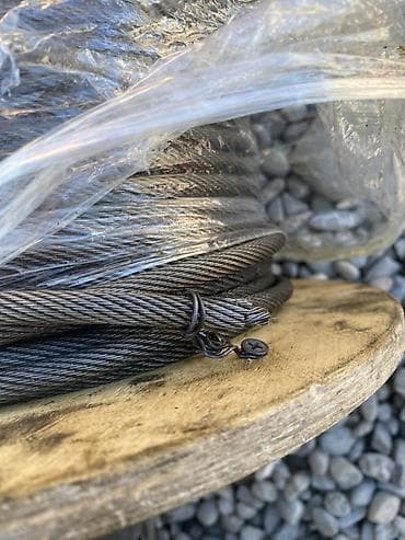 шлейф машина: Металлическая проволока, Сталь, Диаметр: 10 мм, Другое назначение, Оцинкованная — 1