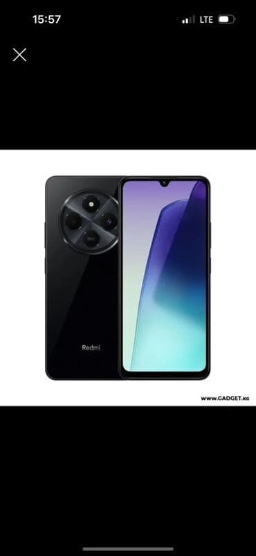 продаю модем: Redmi, Redmi 14C, Б/у, 256 ГБ, цвет - Черный, 2 SIM — 1