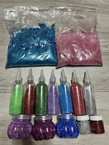 string art: Набор декоративных глиттеров (блёсток) для рукоделия и творчества — 4