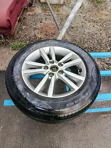 Колеса в сборе: Колеса в сборе 205 / 65 / R 16, Лето, Б/у, 1 шт, Легковые, Литые, отверстий - 5 — 1