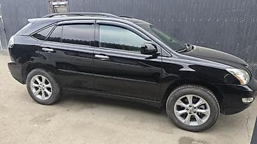 rx 350 гибрид: Lexus RX 350, чёрный кроссовер. Основные характеристики: - Модель: RX — 6