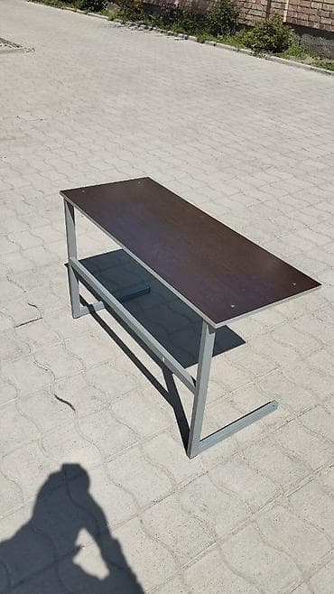 детский столик с 2 стульчиками: Комплект парты и стула, цвет - Коричневый — 1