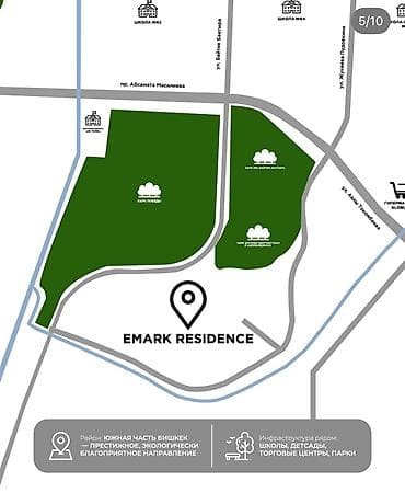 premium development: 3 комнаты, 100 м², Элитка, 7 этаж, ПСО (под самоотделку) — 3