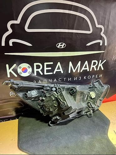00: Передняя левая фара Hyundai 2010 г., Б/у, Оригинал, Корея — 2