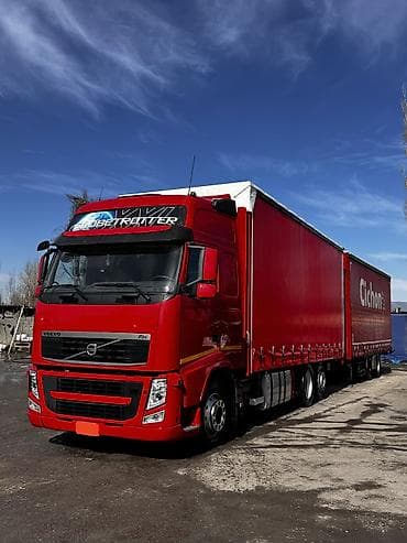 тент для мото: Грузовик, Volvo, Дубль, Б/у — 2