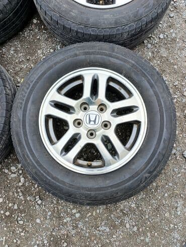 купить диск на машину: Литые Диски R 15 Honda, Комплект, отверстий - 5, Б/у — 6