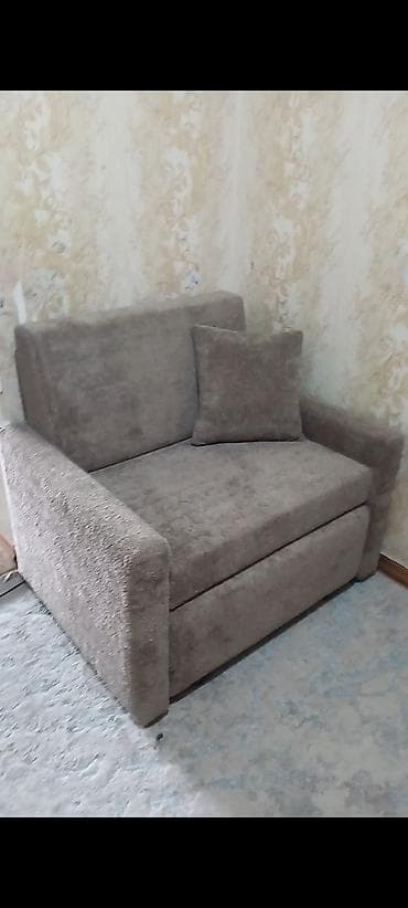 secret lab: Кресло-кровать, Новый, Односпальный, цвет - Бежевый — 5