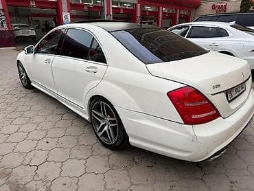 kirgiz auto: Mercedes-Benz S-Class: 2008 г., 5.5 л, Автомат, Бензин, Седан — 7