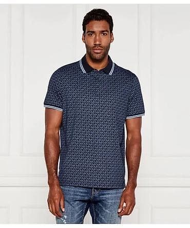 Эркектердин футболкасы, S, M, Стандарт, Michael Kors, Жаңы, түсү - Көк, Өзү алып кетүү — 2