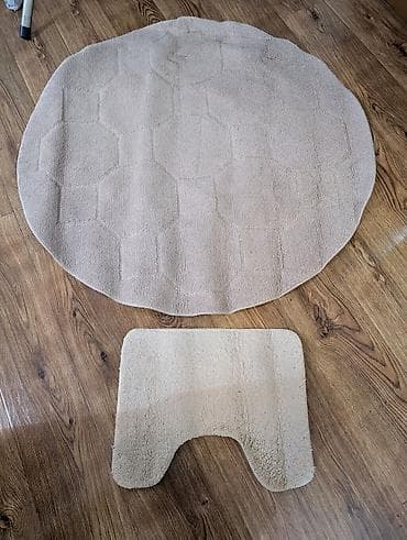 small table: Комплект для туалета и ванны, цвет - Бежевый — 1