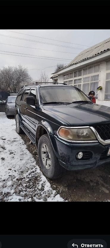 спорт мантера: Mitsubishi Pajero Sport: 2000 г., Внедорожник — 7