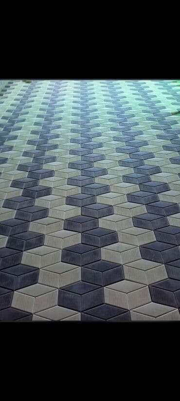 брусчатка бишкек дом брусчатки'' тротуарная плитка бордюры бишкек: Предлагаем услуги по укладке тротуарной плитки различных цветов и — 6