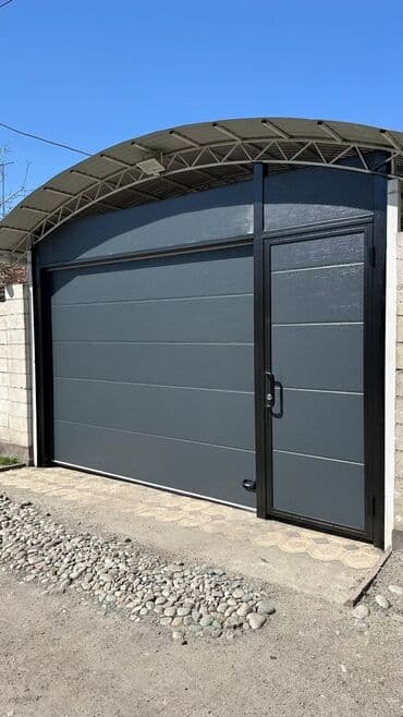 ворота для гаража цена: ВОРОТА ДАРБАЗА ПУЛЬТ Пульт менен баш ийген секциялуу дарбазалар — — 8