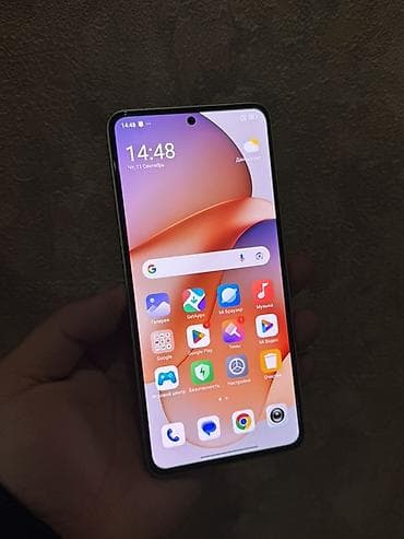 mx 4: Redmi, Redmi Note 13, Б/у, 128 ГБ, цвет - Зеленый, 2 SIM — 2