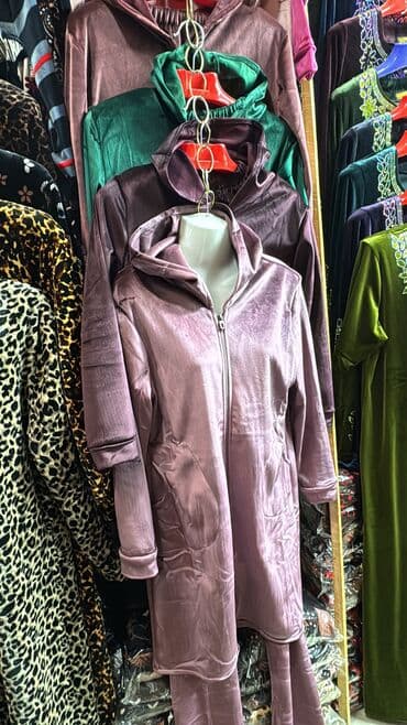 домашние халаты больших размеров: Халат, Бамбук, Made in KG, Все размеры — 1