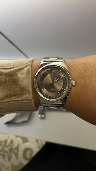 Бижутерия: Мужские наручные часы (несколько моделей на металлическом браслете) — 4