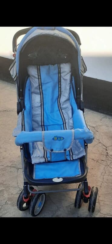 детская летняя коляска трость: Коляска, Б/у — 6