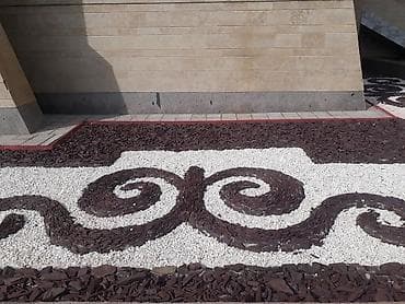 Галька: Декор для сада для ландшафта и дизайна сада. Натуральный камни любая — 4