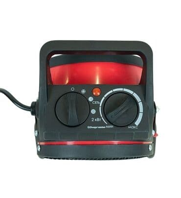 тепловые пушки для дома: Жылуулук пушкасы Электрдик, 2000 Вт ашык, Термостат, Ашыкча ысыганда өчүрүү — 8