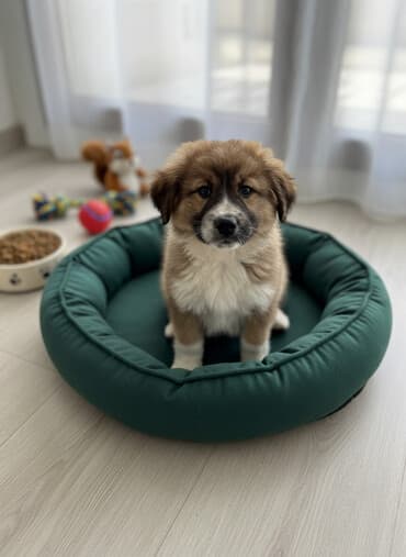 рынок собак в бишкеке: Щенки метисы средних пород Описание: - Милые пушистые щенки с мягкой — 1