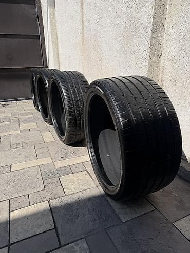 Транспорт: Шины 275 / 35 / R 22, Лето, Б/у, Комплект, Легковые, Корея, Hankook — 9