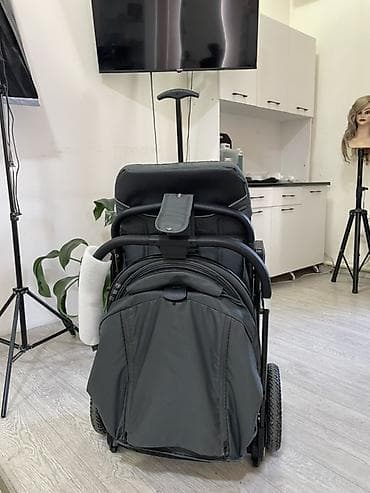 коляски детские: Прогулочная коляска ining baby Новый Качественный С откидной ручкой — 2