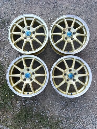 продаю титан диск на ниву: Литые Диски R 16 Комплект, отверстий - 5, Б/у — 2