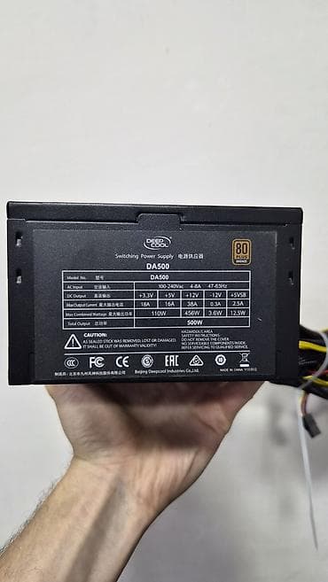 pcie: Блок питания, Новый, DeepCool, 500 Вт, Bronze, 500 Вт — 2