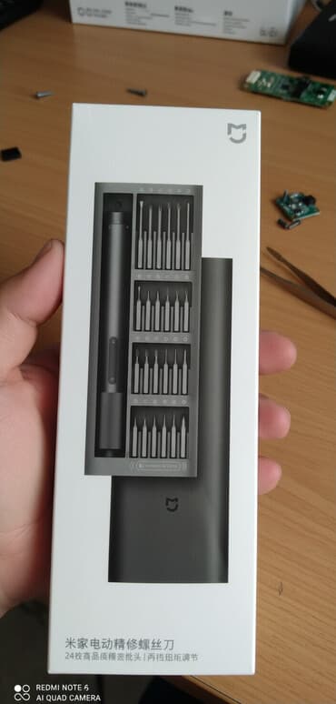 бишкек мебел: Электрическая отвертка Mijia (Xiaomi) для точных работ Компактный — 1