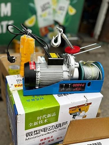 3000: Мини-электрическая лебёдка (Miniature electric hoist) PA500 400 кг — 7