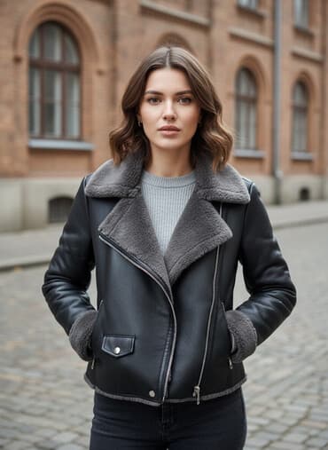 срочно продаю в связи с переездом: Дублёнка, Авиатор, Кыска модель, M — 1