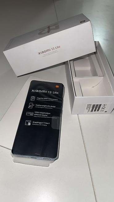 nikon d4: Xiaomi, 13 Lite, 128 ГБ, цвет - Голубой, 2 SIM — 1