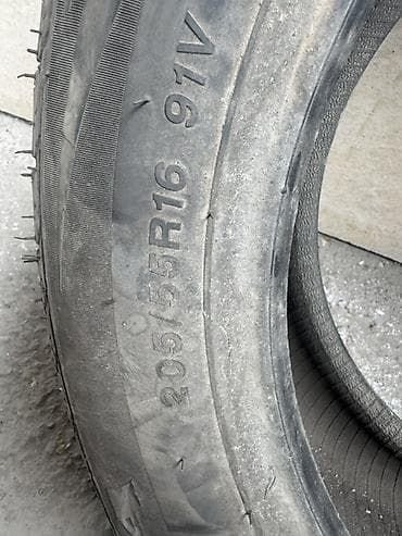 92 sf: Летние шины 205/55 R16 Имеется 2 пары И одна штучка Шины в бодром — 5